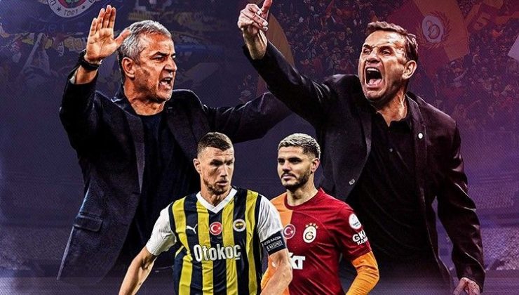 Fenerbahçe-Galatasaray derbisinde ilk yarı sona erdi (Canlı anlatım)