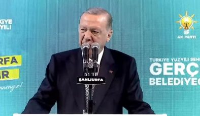 AK Parti’nin Şanlıurfa adayları açıklanıyor | Cumhurbaşkanı Erdoğan: Kimsenin bizi kısır tartışmaların içine çekmesine izin vermeyiz
