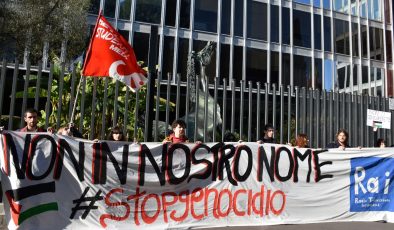 İtalya’da devlet televizyonu RAI yine protesto edildi