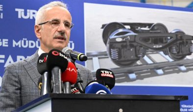 Ulaştırma Bakanı Uraloğlu açılışını yaptı: TÜRASAŞ boji fabrikası üretime başladı