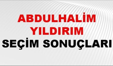 Abdulhalim Yıldırım Seçim Sonuçları 2024 Canlı: 31 Mart 2024 Türkiye Abdulhalim Yıldırım Yerel Seçim Sonucu ve İlçe İlçe YSK Oy Sonuçları Son Dakika