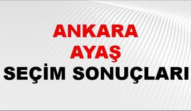 Ankara AYAŞ Seçim Sonuçları 2024 Canlı: 31 Mart 2024 Türkiye AYAŞ Yerel Seçim Sonucu ve YSK Oy Sonuçları Son Dakika