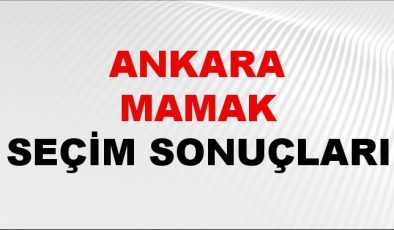 Ankara MAMAK Seçim Sonuçları 2024 Canlı: 31 Mart 2024 Türkiye MAMAK Yerel Seçim Sonucu ve YSK Oy Sonuçları Son Dakika