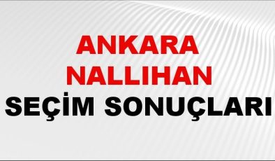 Ankara NALLIHAN Seçim Sonuçları 2024 Canlı: 31 Mart 2024 Türkiye NALLIHAN Yerel Seçim Sonucu ve YSK Oy Sonuçları Son Dakika