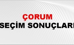Çorum Seçim Sonuçları 2024 Canlı: 31 Mart 2024 Türkiye Çorum Yerel Seçim Sonucu ve YSK İlçe İlçe Oy Sonuçları Son Dakika