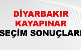 Diyarbakır KAYAPINAR Seçim Sonuçları 2024 Canlı: 31 Mart 2024 Türkiye KAYAPINAR Yerel Seçim Sonucu ve YSK Oy Sonuçları Son Dakika
