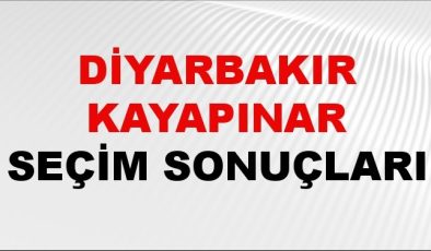 Diyarbakır KAYAPINAR Seçim Sonuçları 2024 Canlı: 31 Mart 2024 Türkiye KAYAPINAR Yerel Seçim Sonucu ve YSK Oy Sonuçları Son Dakika