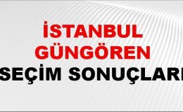 İstanbul GÜNGÖREN Seçim Sonuçları 2024 Canlı: 31 Mart 2024 Türkiye GÜNGÖREN Yerel Seçim Sonucu ve YSK Oy Sonuçları Son Dakika