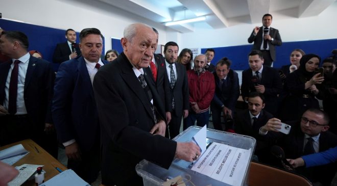 MHP lideri Devlet Bahçeli’den 31 Mart seçim sonuçlarına ilişkin ilk açıklama