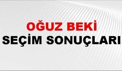 Oğuz Beki Seçim Sonuçları 2024 Canlı: 31 Mart 2024 Türkiye Oğuz Beki Yerel Seçim Sonucu ve İlçe İlçe YSK Oy Sonuçları Son Dakika