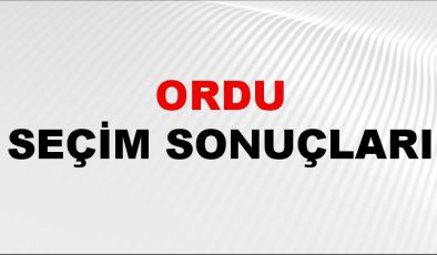 Ordu Seçim Sonuçları 2024 Canlı: 31 Mart 2024 Türkiye Ordu Yerel Seçim Sonucu ve YSK İlçe İlçe Oy Sonuçları Son Dakika