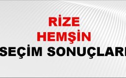 Rize HEMŞİN Seçim Sonuçları 2024 Canlı: 31 Mart 2024 Türkiye HEMŞİN Yerel Seçim Sonucu ve YSK Oy Sonuçları Son Dakika