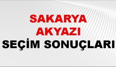 Sakarya AKYAZI Seçim Sonuçları 2024 Canlı: 31 Mart 2024 Türkiye AKYAZI Yerel Seçim Sonucu ve YSK Oy Sonuçları Son Dakika