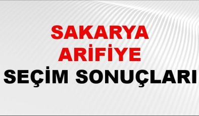 Sakarya ARİFİYE Seçim Sonuçları 2024 Canlı: 31 Mart 2024 Türkiye ARİFİYE Yerel Seçim Sonucu ve YSK Oy Sonuçları Son Dakika