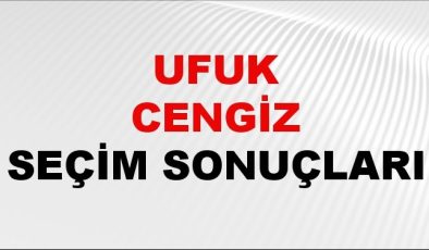 Ufuk Cengiz Seçim Sonuçları 2024 Canlı: 31 Mart 2024 Türkiye Ufuk Cengiz Yerel Seçim Sonucu ve İlçe İlçe YSK Oy Sonuçları Son Dakika