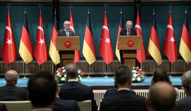 Cumhurbaşkanı Erdoğan’dan Alman mevkidaşı ile ortak açıklama