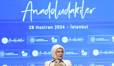 Emine Erdoğan, “Anadoludakiler” projesinin tanıtımına katıldı