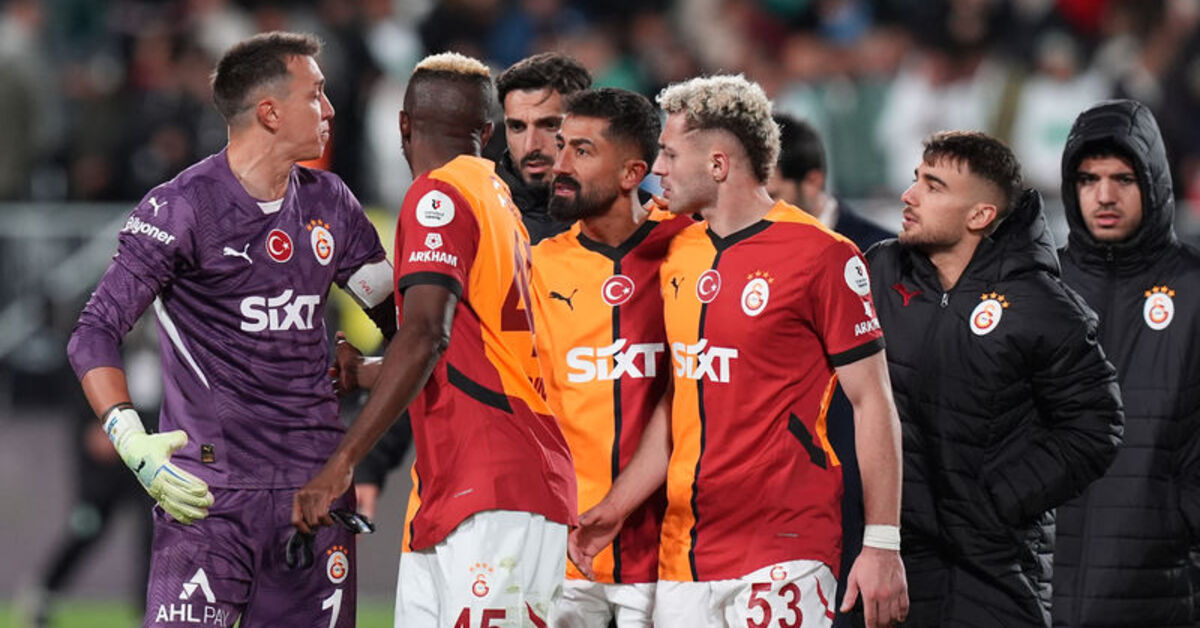 Muslera ile Kerem Demirbay tartıştı!