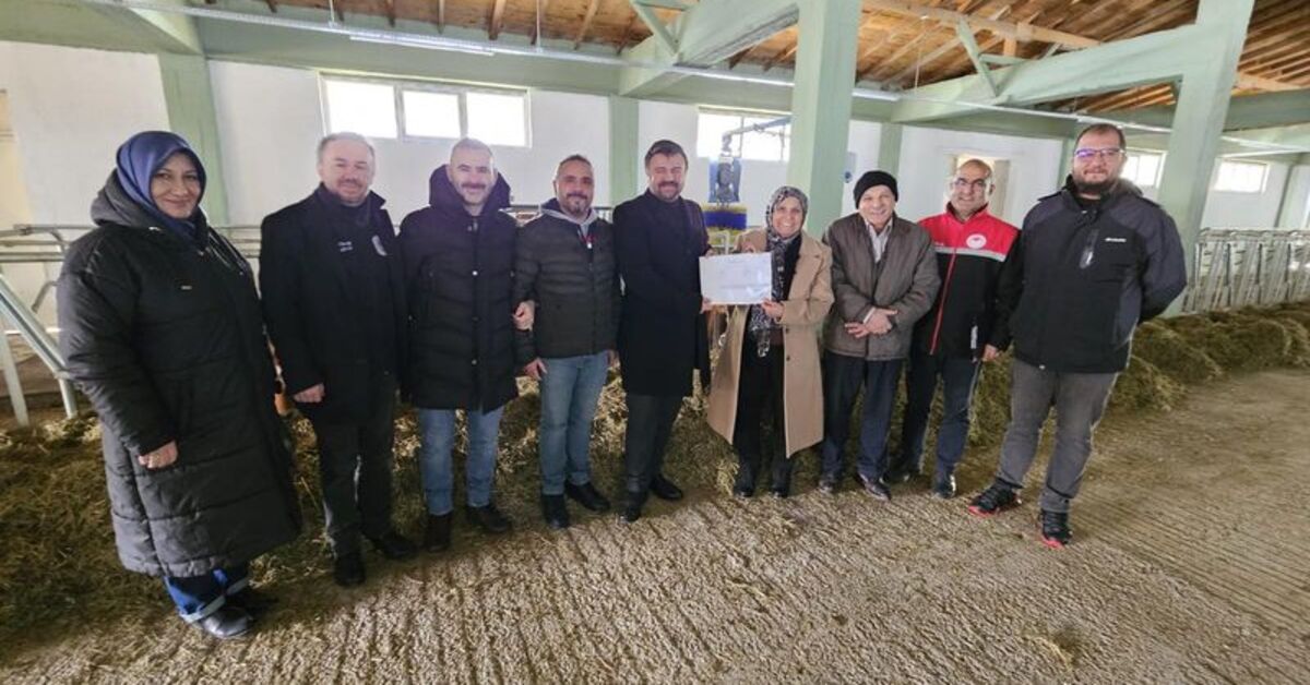 Eskişehir’de kadın işletmecinin tesisi, “hastalıktan ari işletme sertifikası” aldı